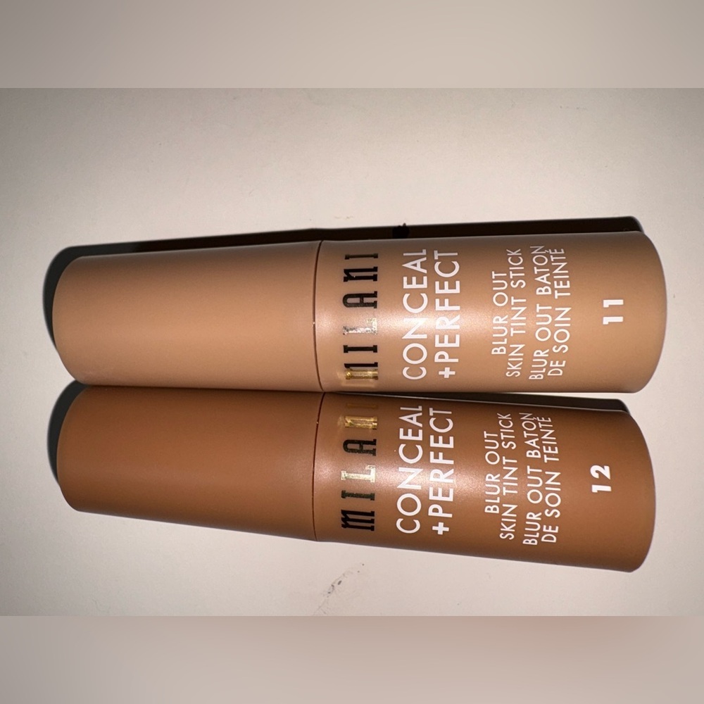 Milani Conceal + Perfect Blur Out Skin Stick - Shades 11 and 12